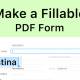 How to create PDF forms with PDFgear for free