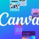 Photo of Instructions for inserting links into content on Canva