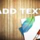 Photo of Instructions for inserting text into photos in Photoshop, adding text to photos