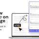Photo of Instructions for viewing link summary content on Chrome