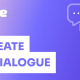 Instructions on creating dialogue for a topic on Twitter.