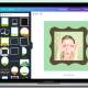 Instructions on how to add photos to a frame in Canva