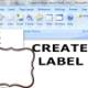 Photo of Instructions on how to create Labels, mailing labels in Word 2010