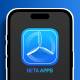 Instructions on using TestFlight to install beta apps on iPhone.