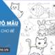 Photo of Lovely animal coloring pages for kids help develop thinking