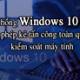 A new Windows 10 vulnerability allows attackers to gain full control of a computer.