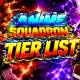 Ranking of the best characters in Anime Squadron