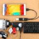 Steps to connect a USB device to an Android phone via OTG port