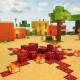 The best hiding spots on the Minecraft map in Meccha Chameleon