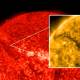 Massive eruption creates 250,000-mile-long 'volcanic canyon' on the Sun's surface