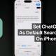 Tips to set ChatGPT as default search on iPhone
