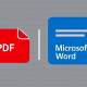 Tools for converting PDF to Word