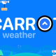Why should you use Carrot Weather instead of the default Weather app on iPhone?