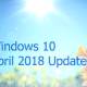 System Requirements for installing Windows 10 April 2018 Update